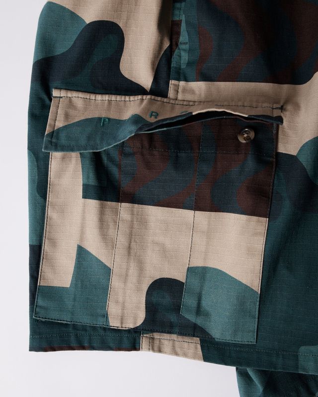 Distorted Camo Shorts