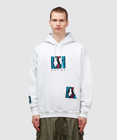 Zebra Stripe P Hooded Sweatshirt