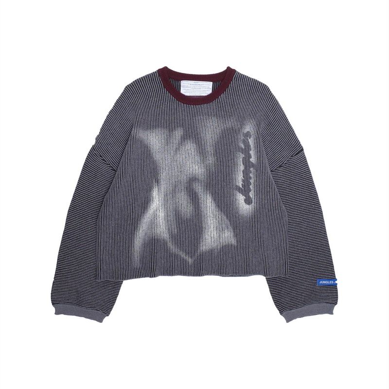 Two Tone Rib Knit
