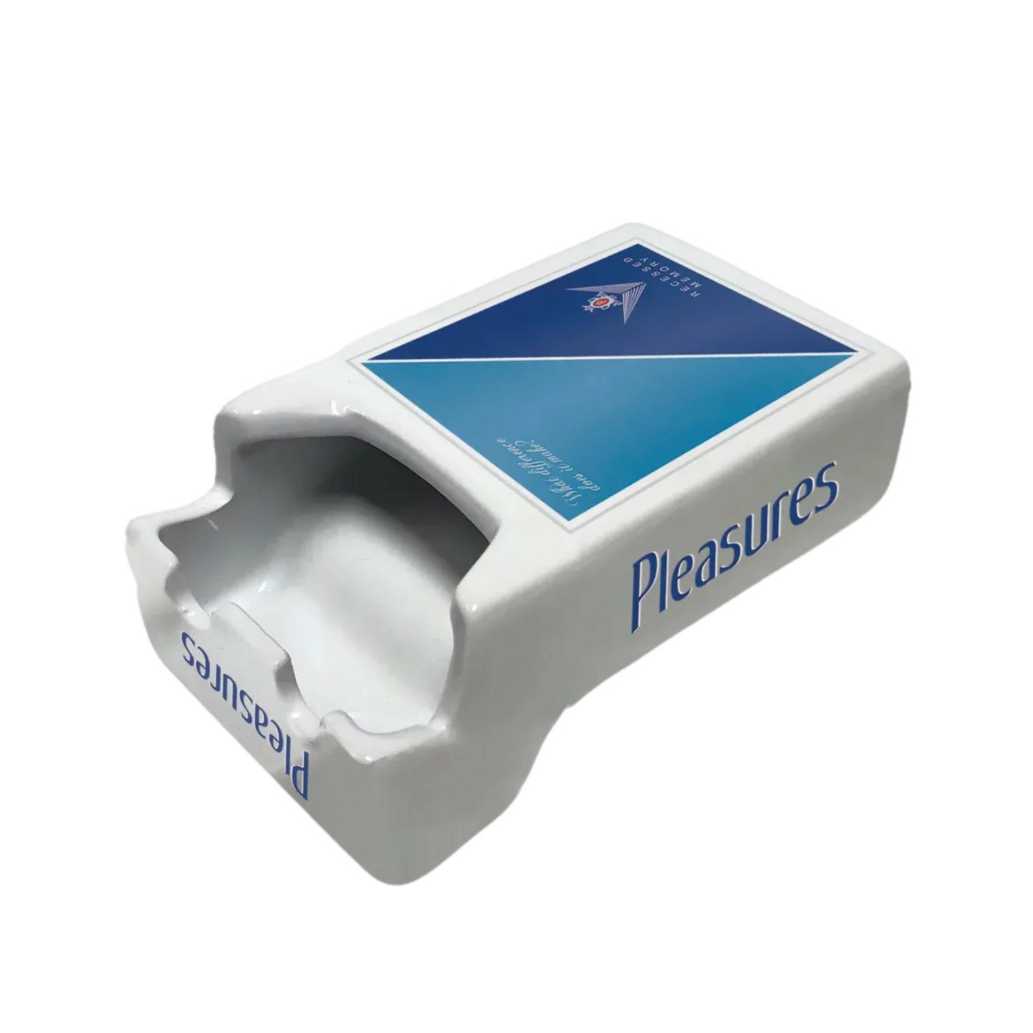 PLEASURES PFUNK ASHTRAY WHITE O/S