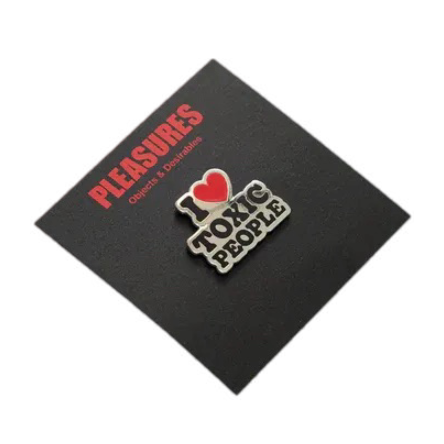 PLEASURES TOXIC LAPEL PIN MULTI O/S