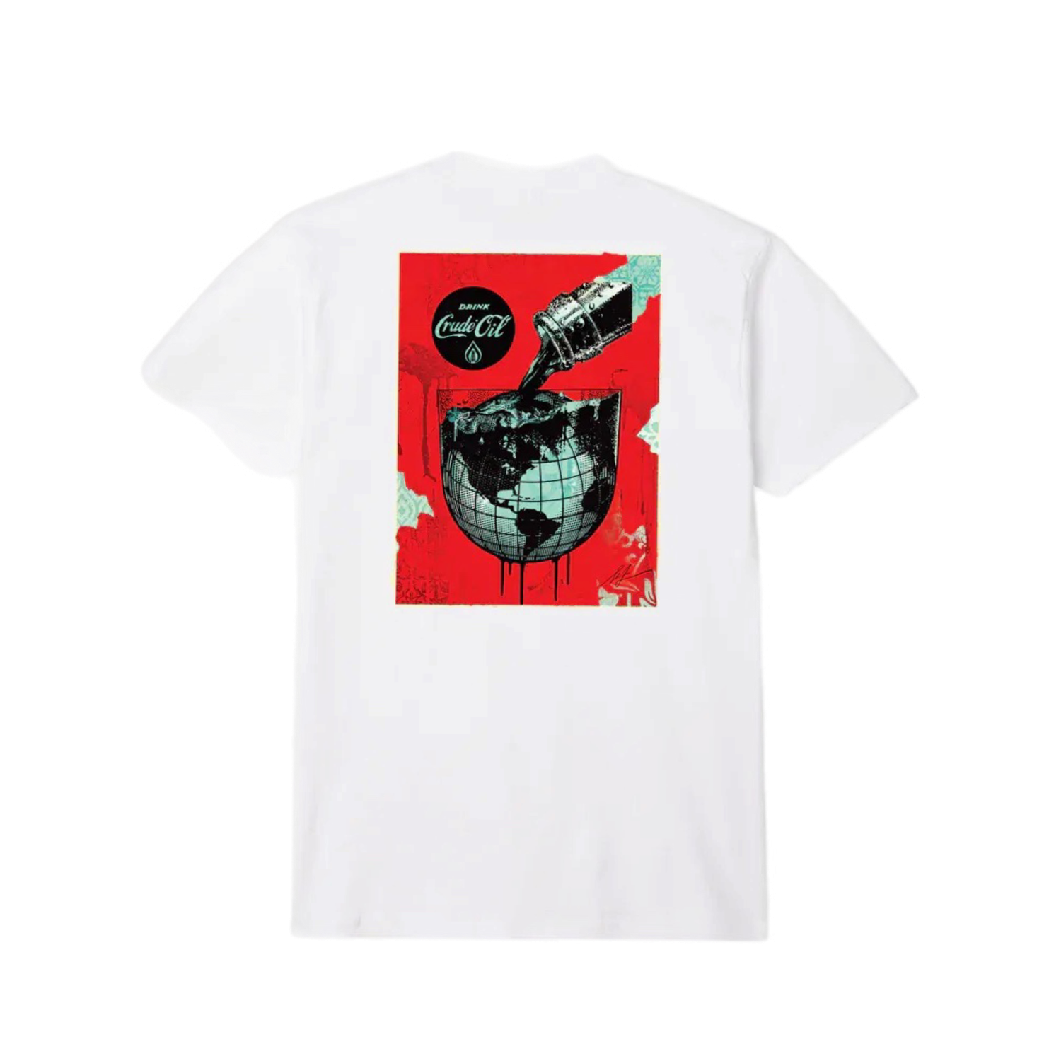Obey Drink Cude Oil Cup Tee