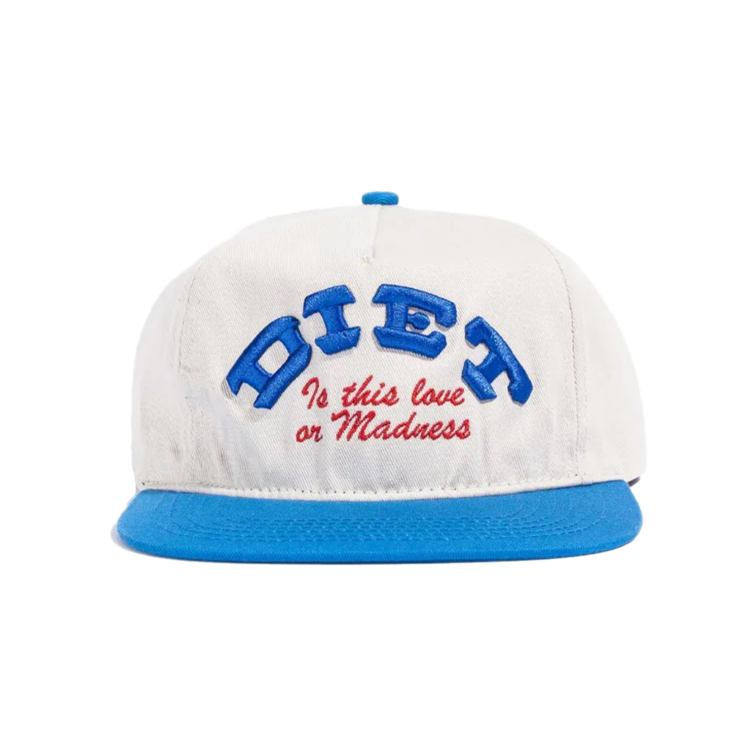 DIET STARTS MONDAY Madness Hat Crm/Blu/Red O/S