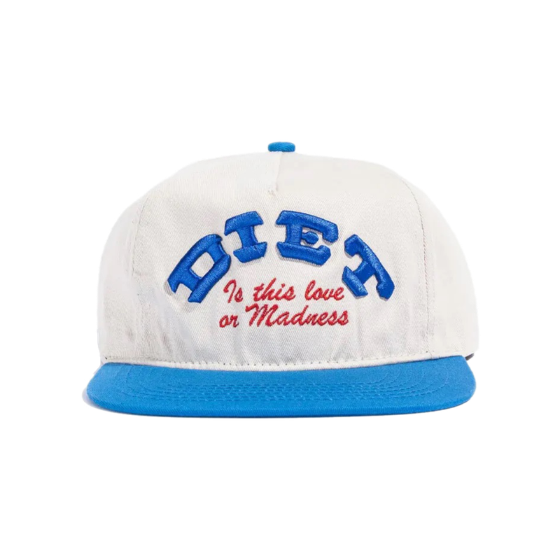 DIET STARTS MONDAY Madness Hat Crm/Blu/Red O/S