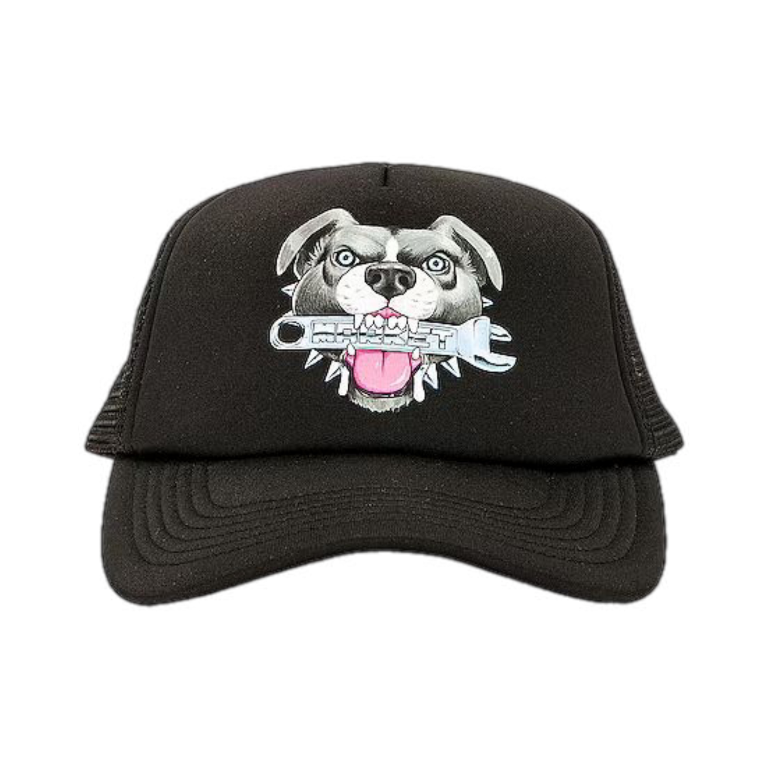 MARKET JUNKYARD DOG TRUCKER HAT BLACK OS