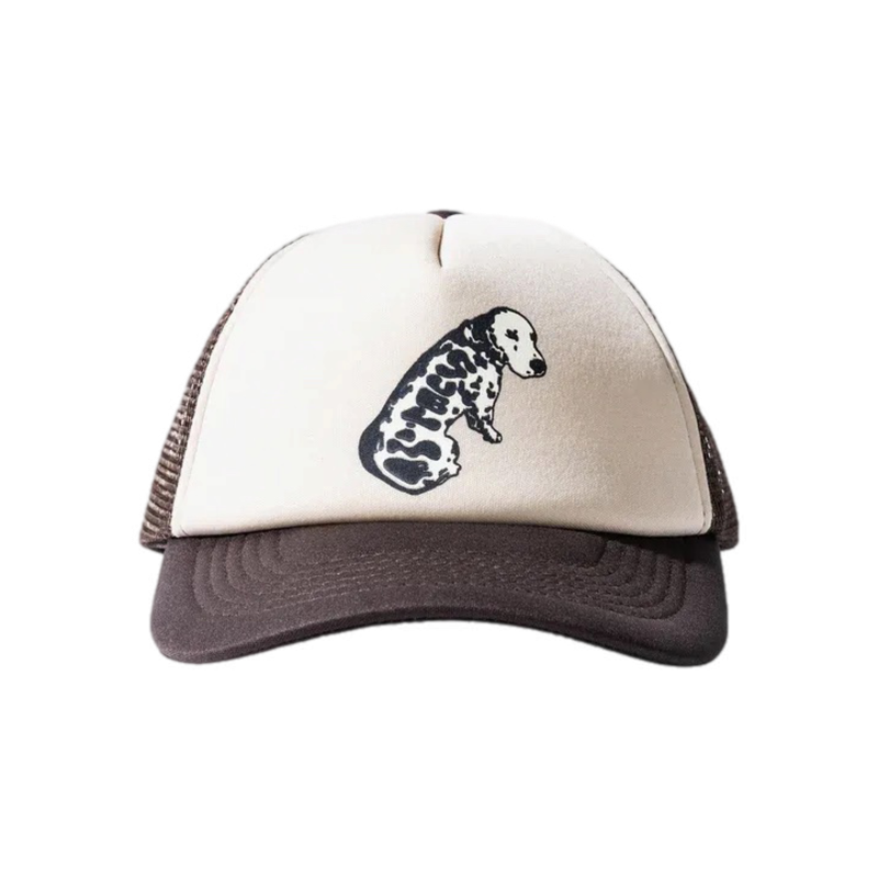 MARKET MKT SUBLIME GARDEN GROVE DOG TRUCKER HAT BROWN O/S