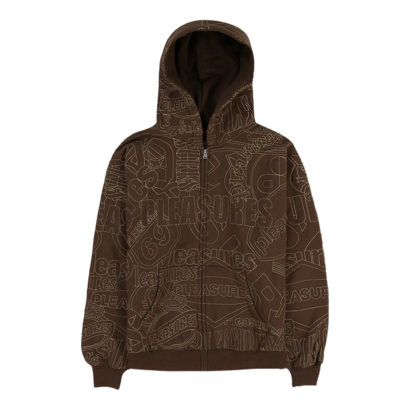 Signal Zip Up Hoodie