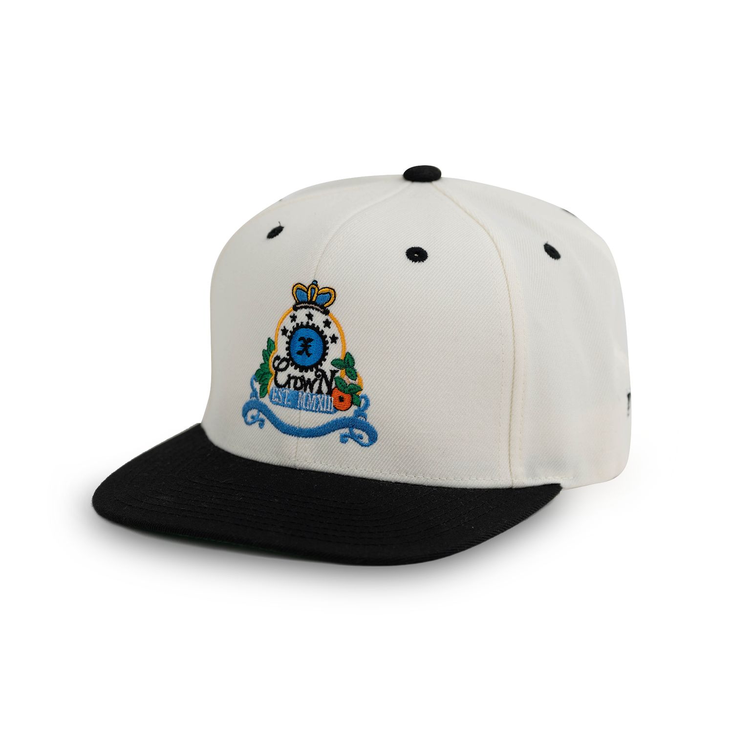 CROWN 10 YEAR ANNIVERSARY SNAPBACK CREAM O/S