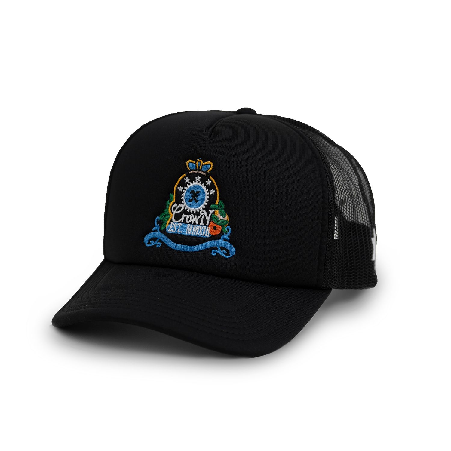 CROWN 10 YEAR ANNIVERSARY TRUCKER BLACK O/S