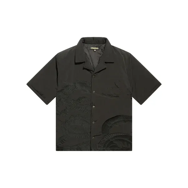 Padded Dragon Embroidered Shirt