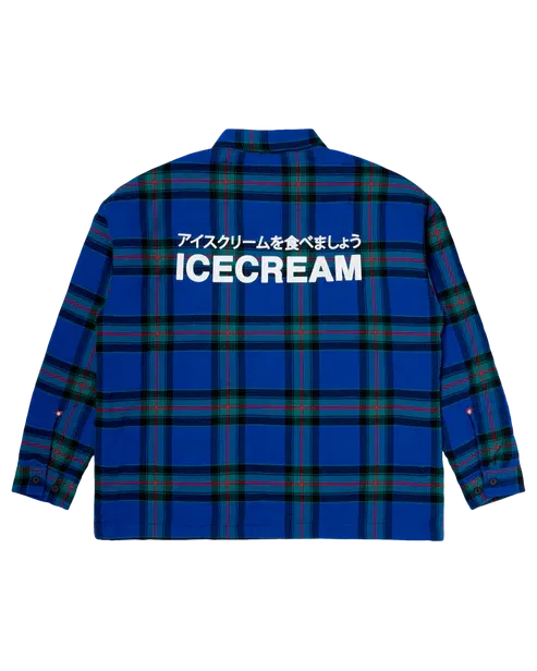 Big Boy Shacket, Size: M, Color: Plaid