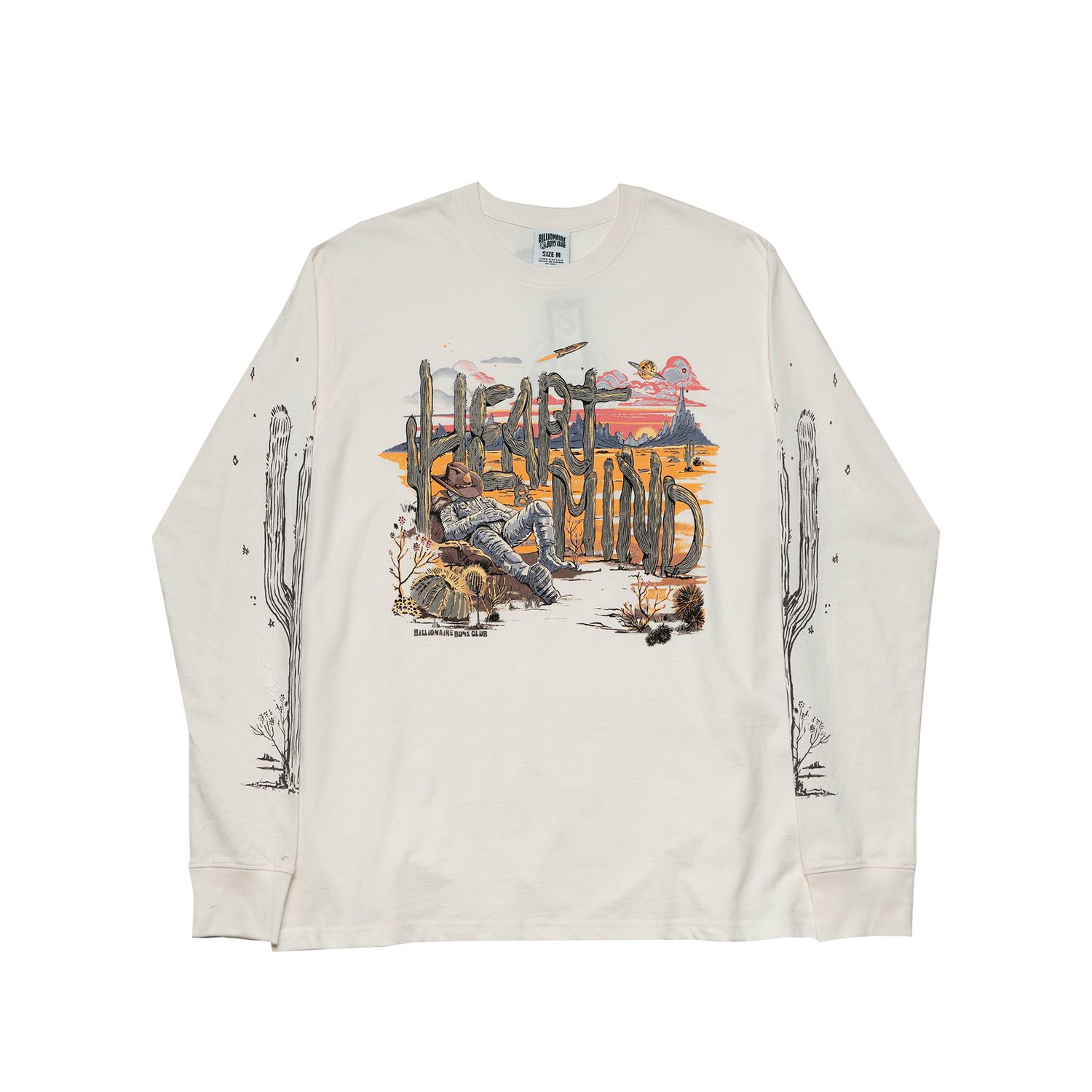 Bb Siesta LS Tee, Color: Jet Stream, Size: M