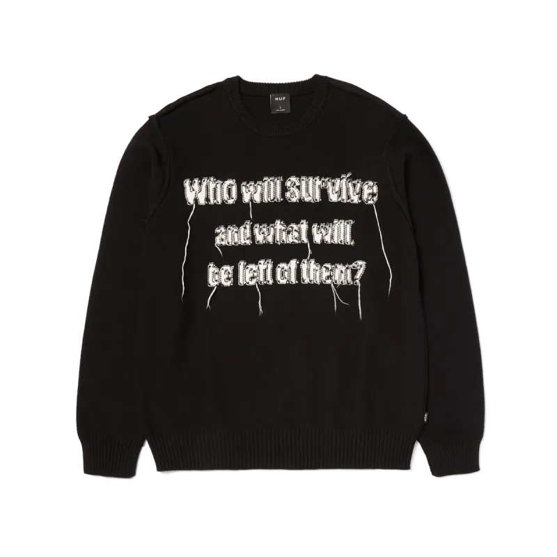 Survive Cable Knit Sweater