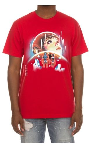 Bb Abyss SS Tee, Color: Red, Size: M
