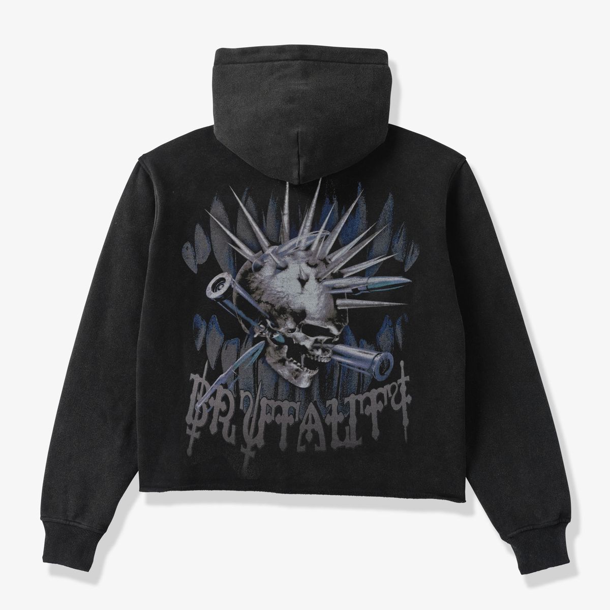 “Brutal” Cropped Hoodie