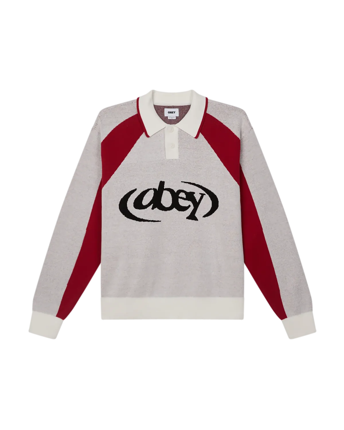 Obey Soccer Polo Sweater