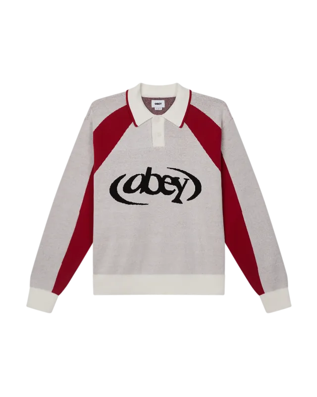 Obey Soccer Polo Sweater