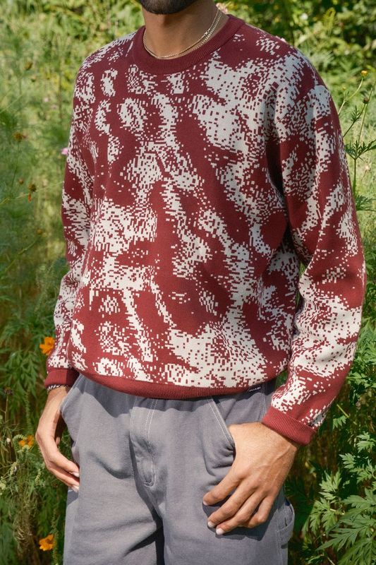 Moire Sweatwer