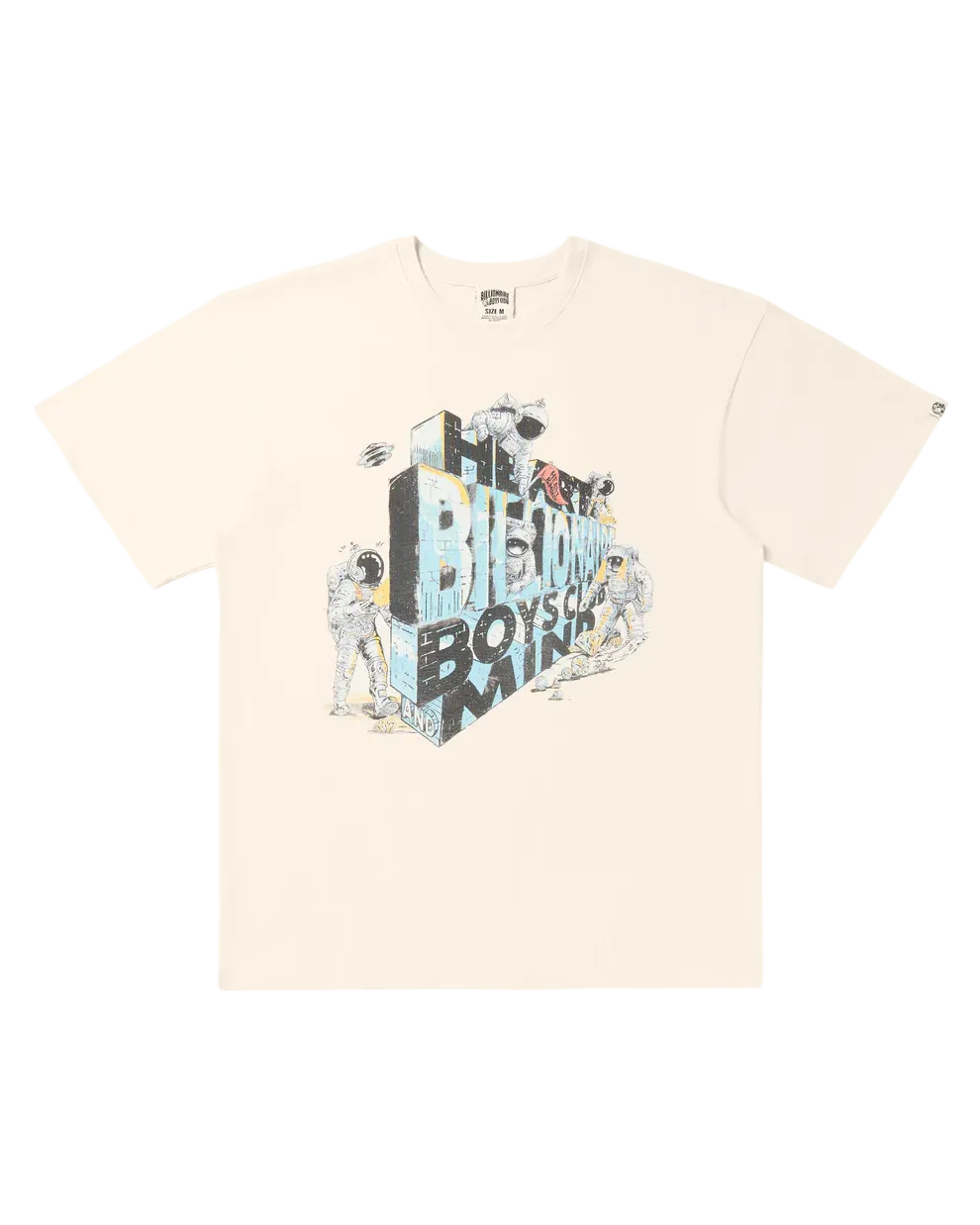 Bb Diamond Wall SS Tee, Color: Gardenia, Size: S
