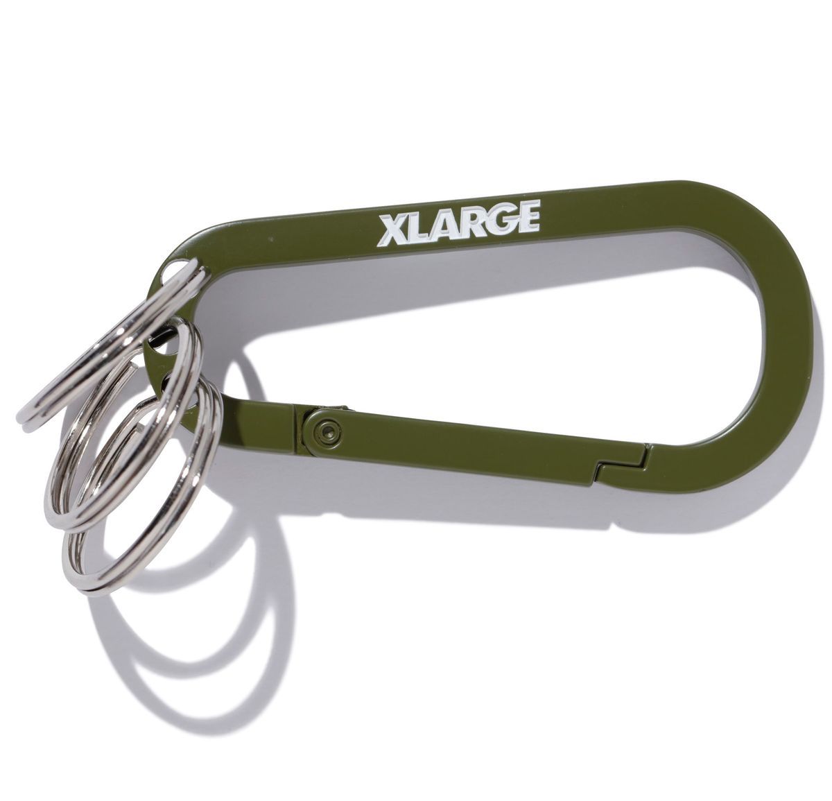 Slanted Logo Keyring Carabiner