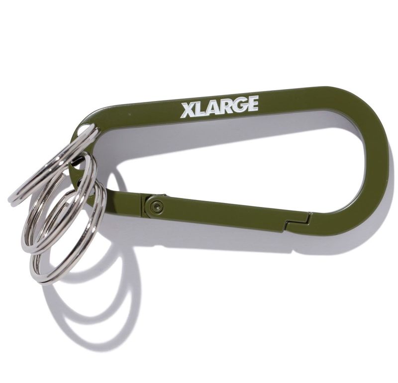 Slanted Logo Keyring Carabiner