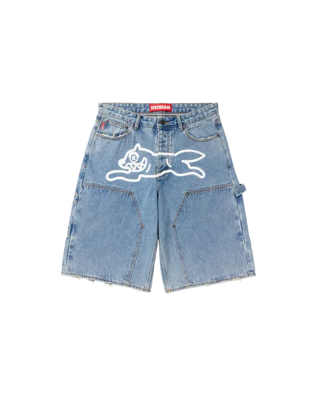 Double Scoop Jean Shorts (vanilla fit)