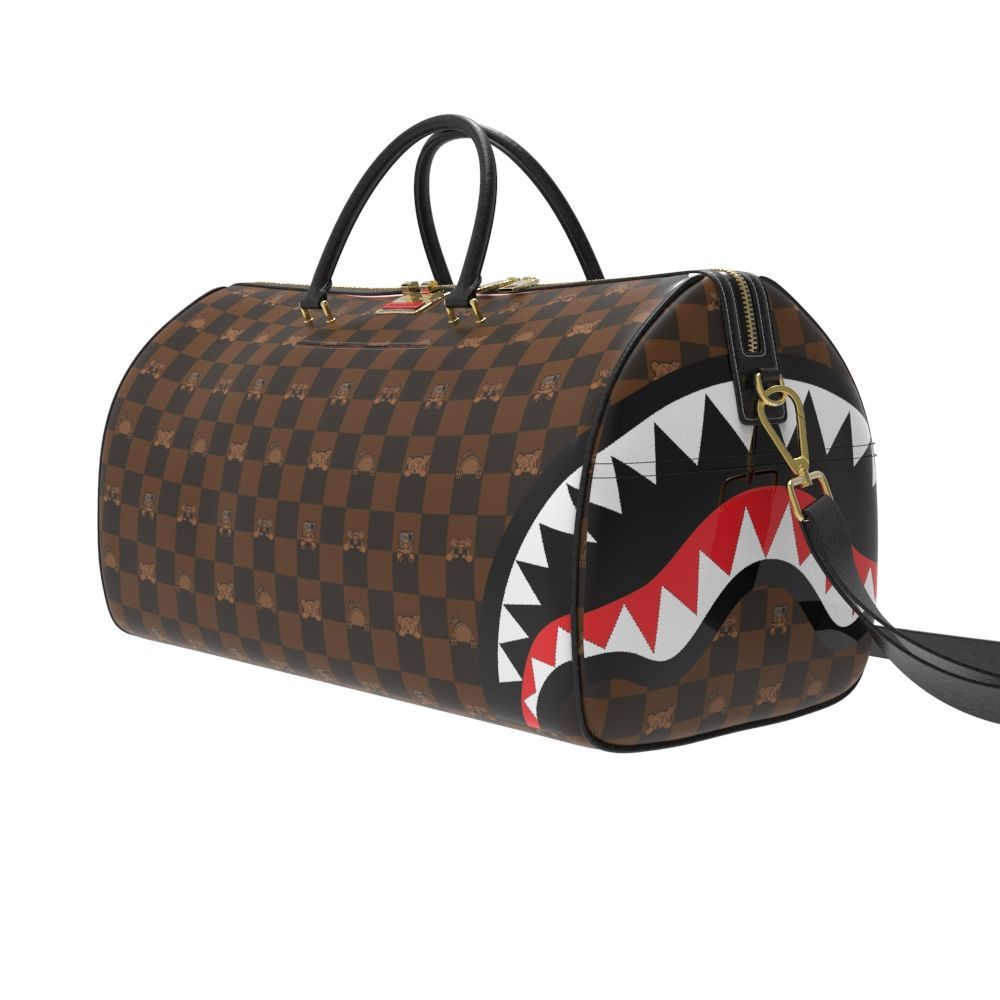 Peeking Character Check Emperor Duffle