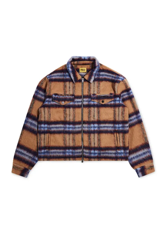 Mohair Zip Flannel