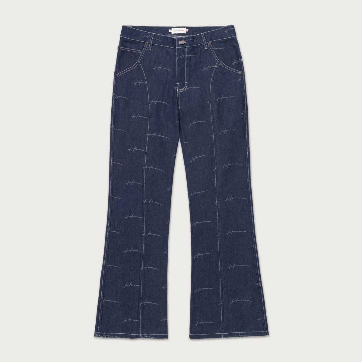 Denim Riding Flare Pant