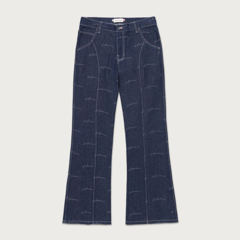 Denim Riding Flare Pant