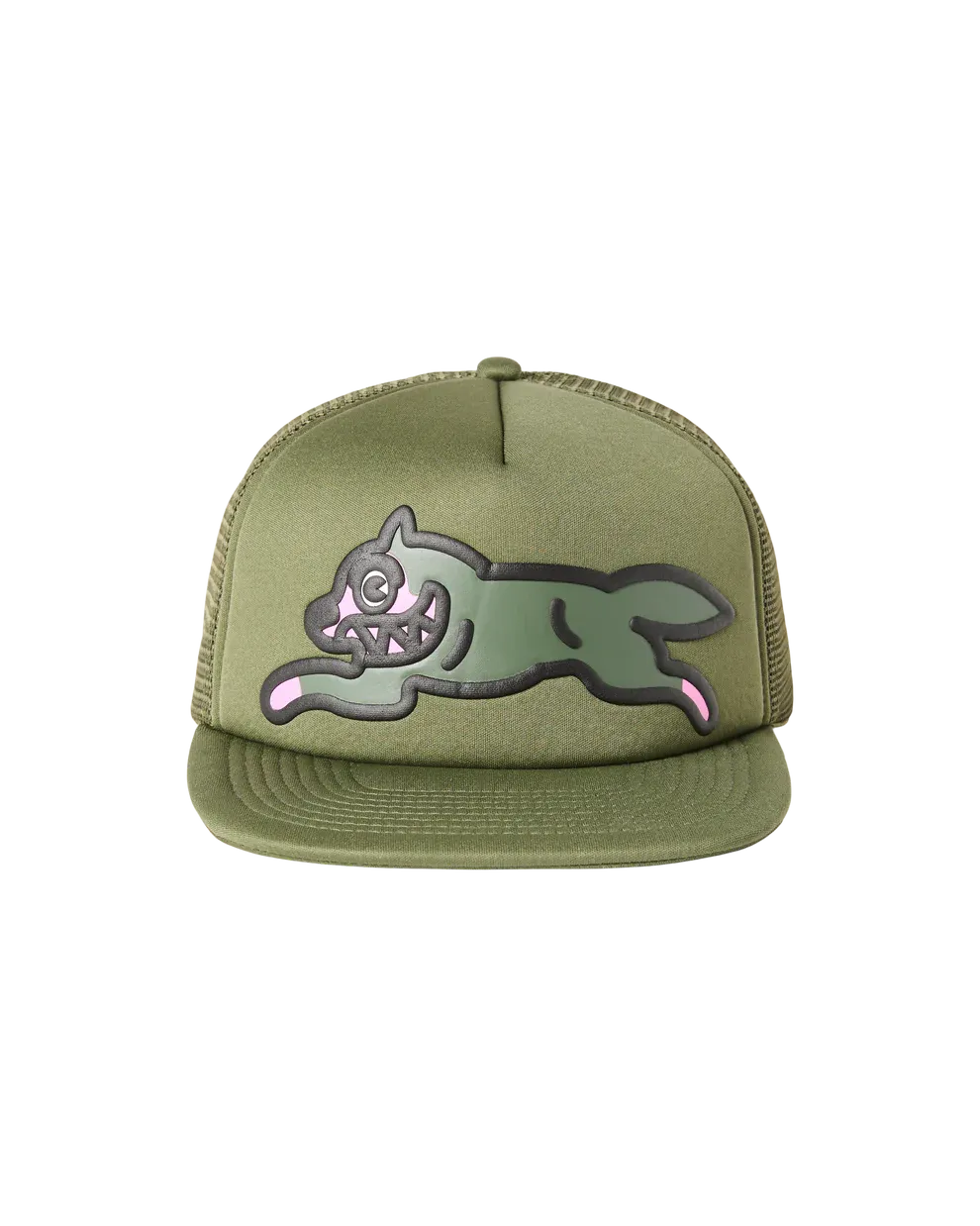 Running Dog Trucker Hat, Size: O/S, Color: Four Leaf Clover