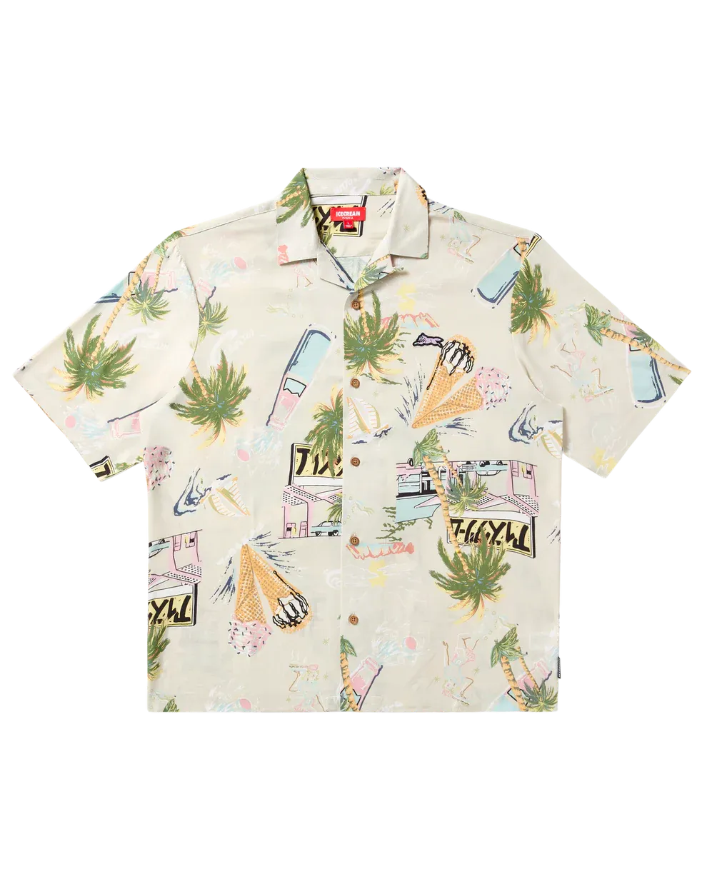 Diner SS Woven Shirt, Size: S, Color: Hawaiian
