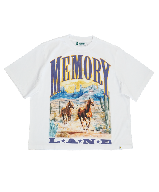 Wild Horses Crop Tee