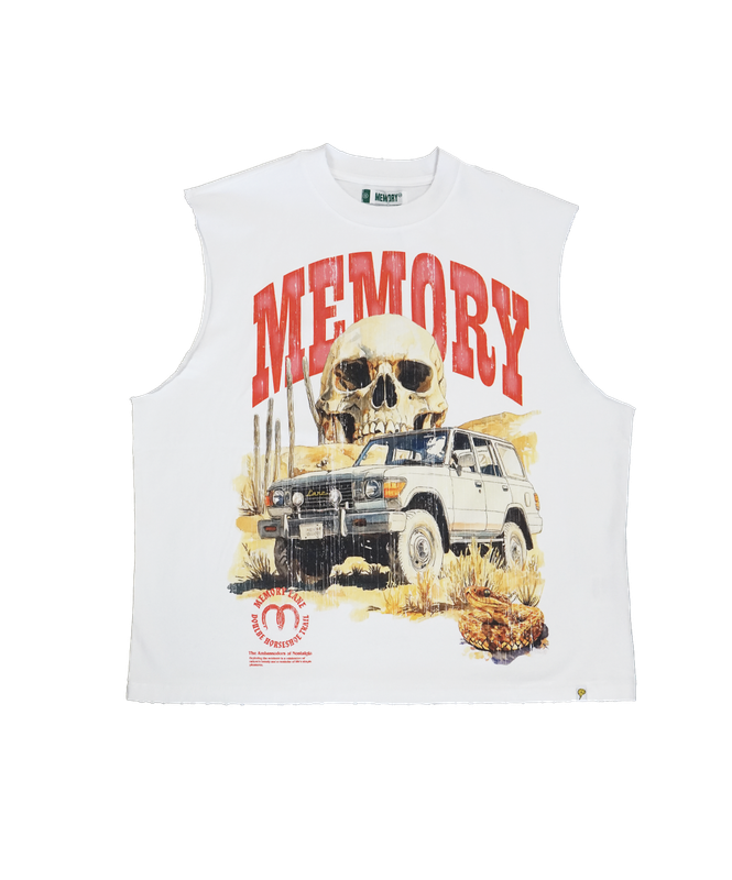Desert Scene Sleeveless Crop Tee
