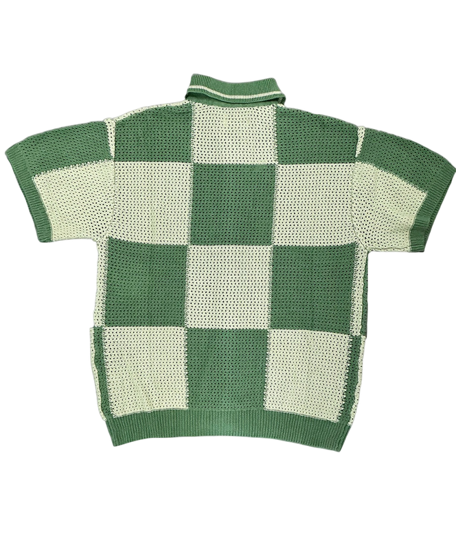 Checker Crochet Shirt
