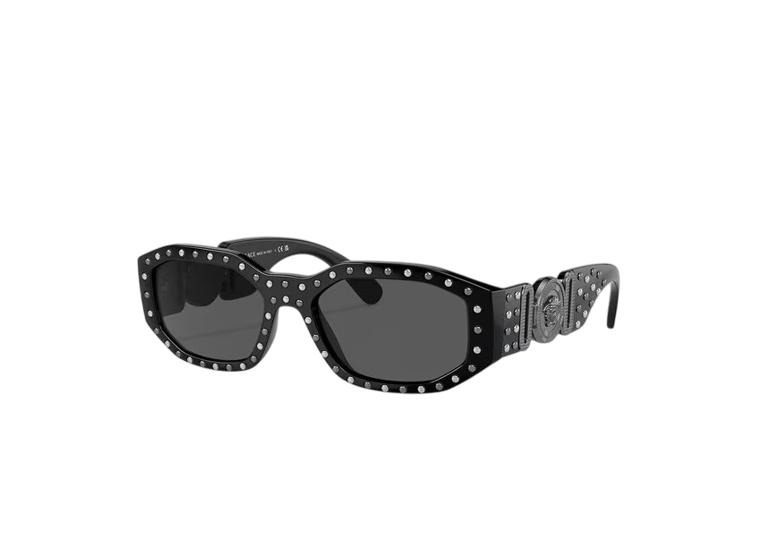 Studded Medusa Biggie Sunglasses