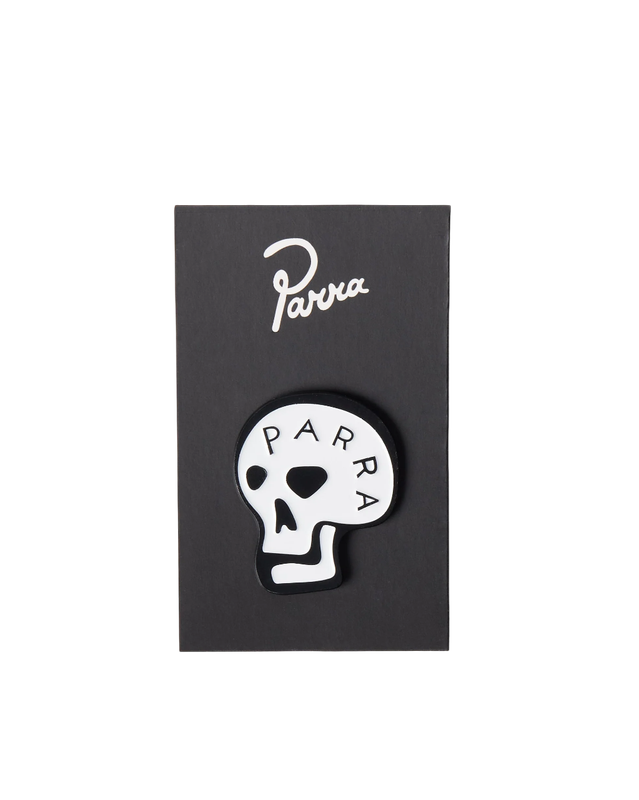 Skulled Enamel Pin