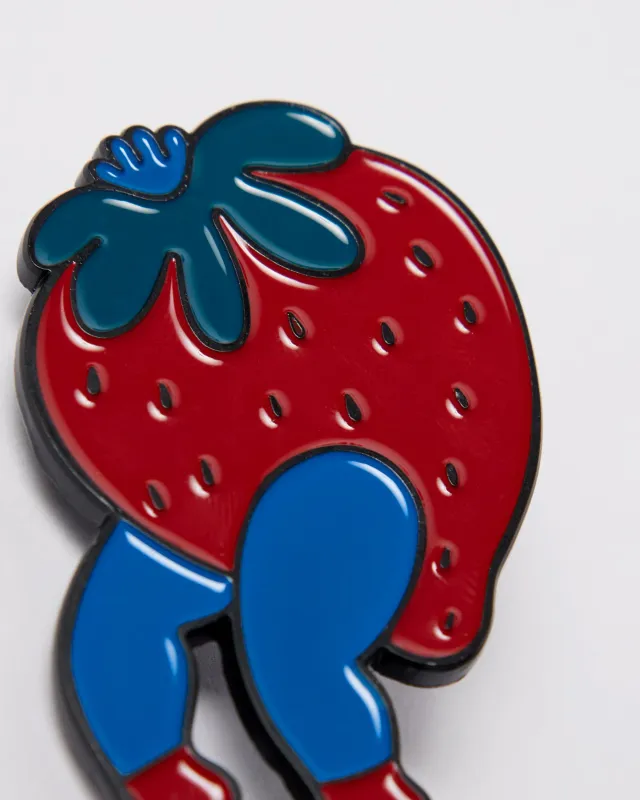 Stupid Strawberry Enamel Pin