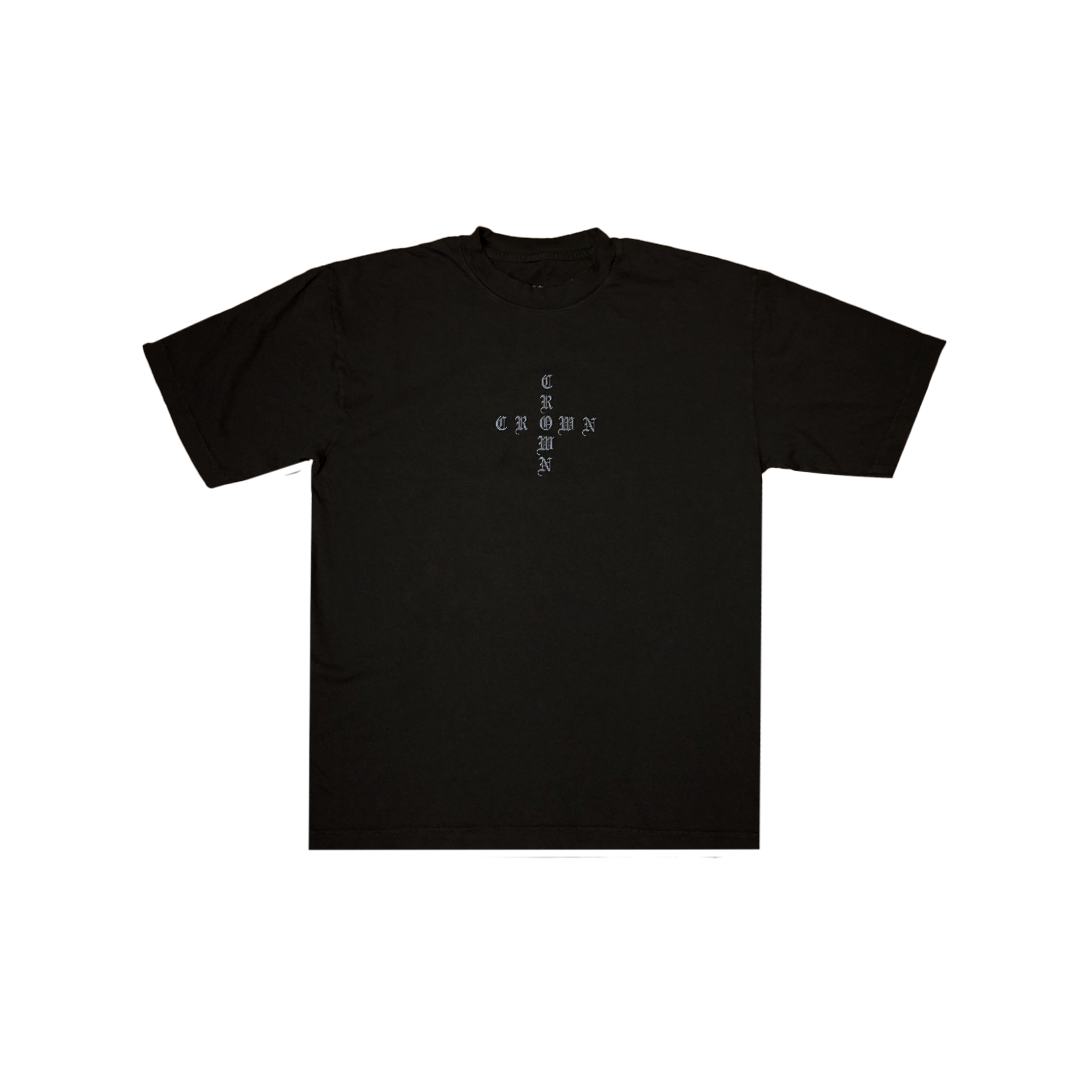 Crown Old English Puff Tee