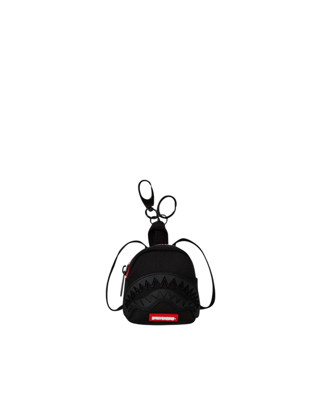 Printed Zipper Shark Keychain