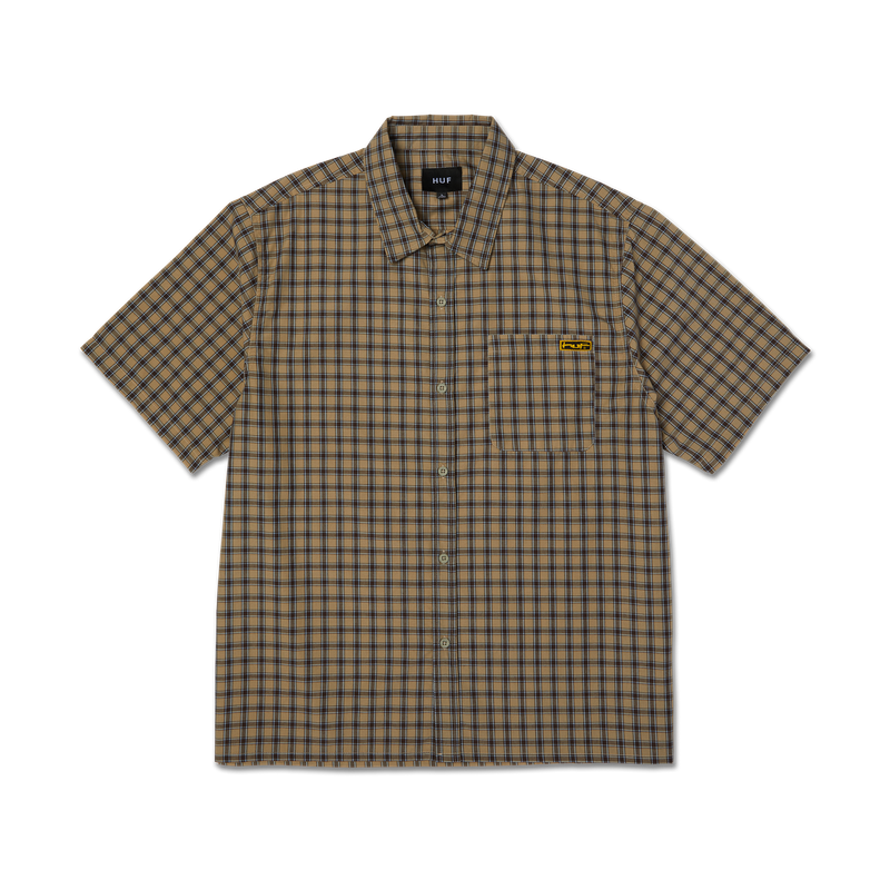 Stretch Micro Plaid S/S Shirt