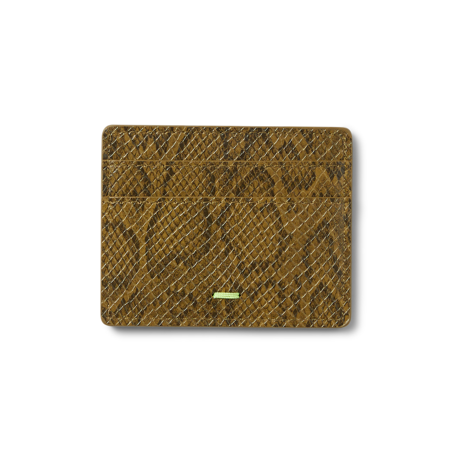 Fuck It Snakeskin Cardholder
