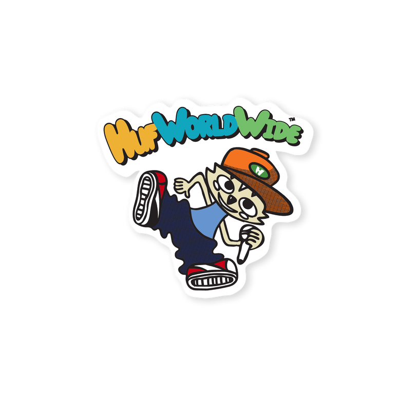 Chop Kick Block Sticker