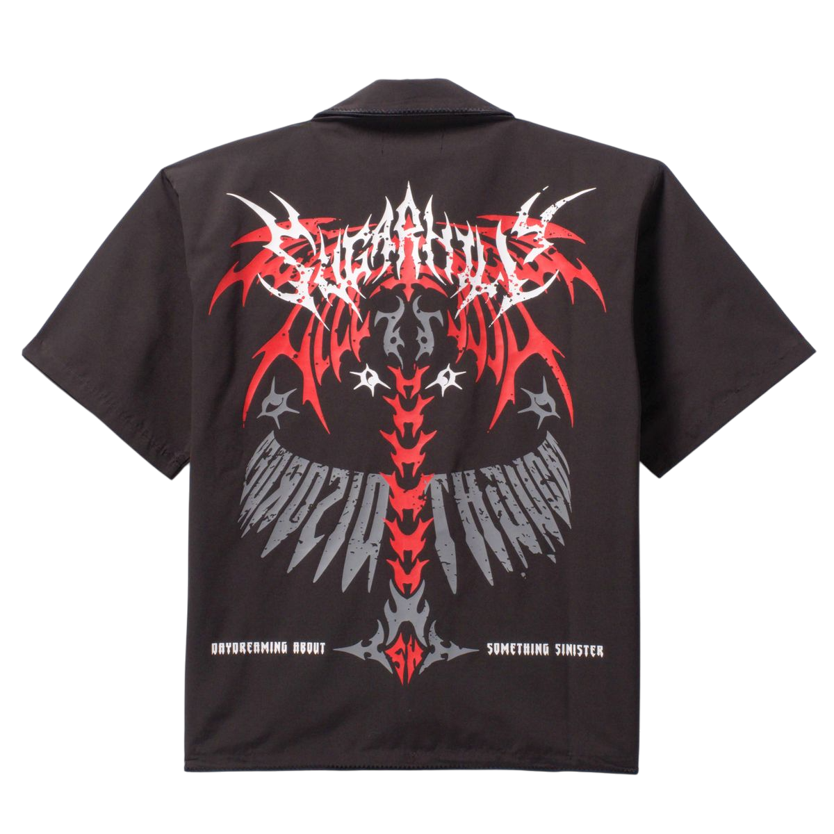 &quot;Sinister&quot; Nylon Lounge Shirt