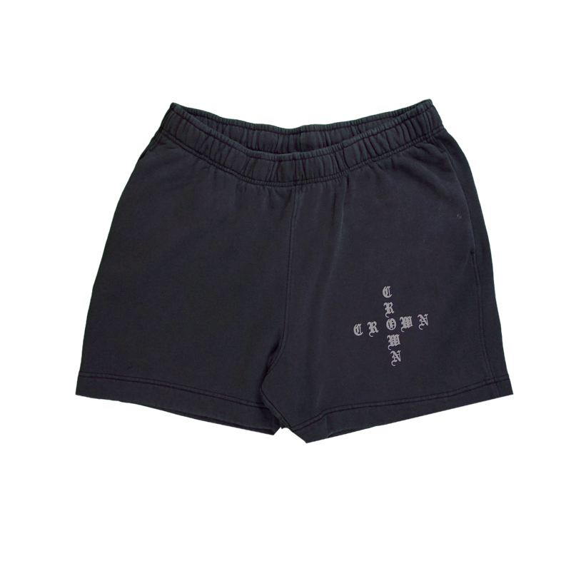 Crown Old English Puff Sweat Short