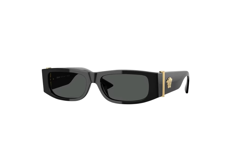 Medusa Glam Rectangular Sunglasses