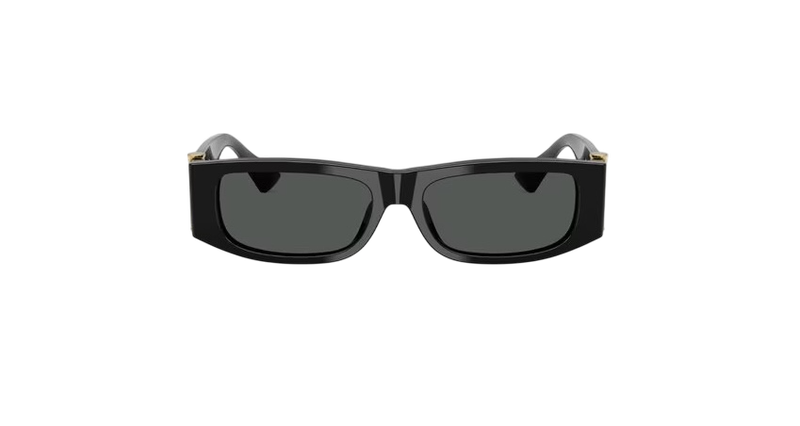 Medusa Glam Rectangular Sunglasses