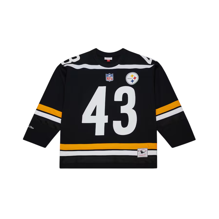 NFL Maxxed Out Fashion Hockey Jersey Steelers Troy Polamalu