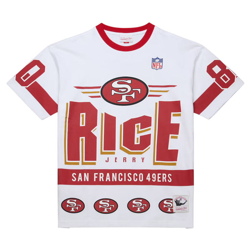 NFL Team Origins Premium SS Tee Vintage Logo 49ers Jerry Rice