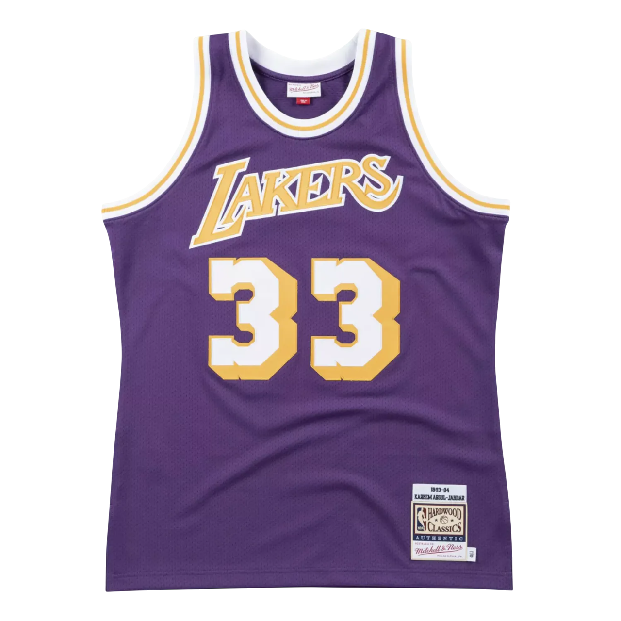 NBA Authentic Jersey Lakers &#39;83 Kareem Abdul-Jabbar